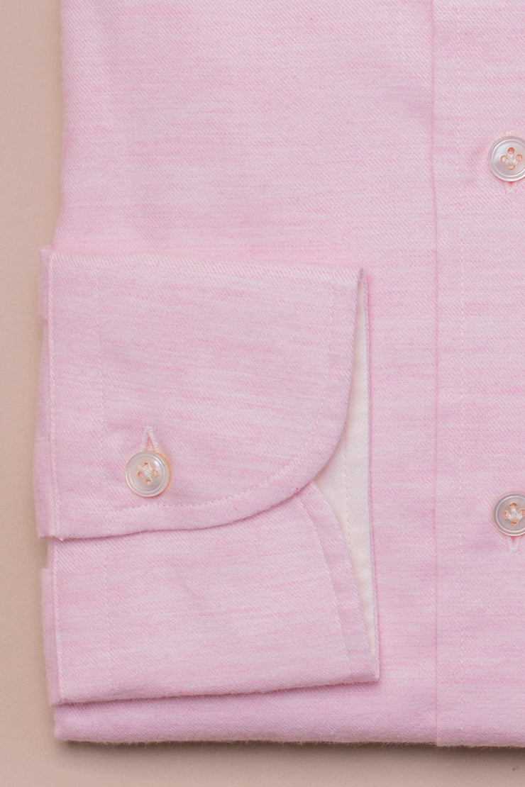 Pink Cotton Cashmere Shirt