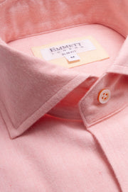 Light Orange Cotton Cashmere Shirt