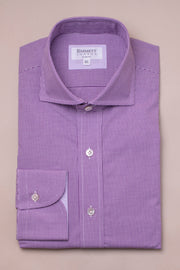 Purple Gingham Shirt