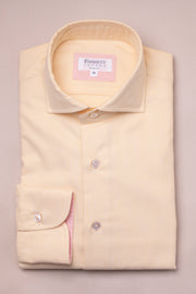 Yellow Cotton Cashmere Shirt