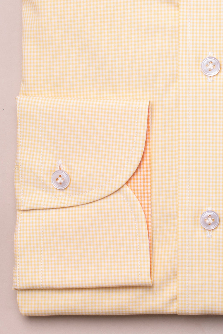 Yellow Gingham Shirt