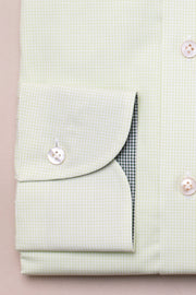 Light Green Gingham Shirt