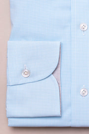 Turquoise Gingham Shirt