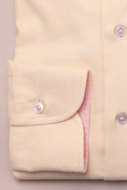 Yellow Cotton Cashmere Shirt