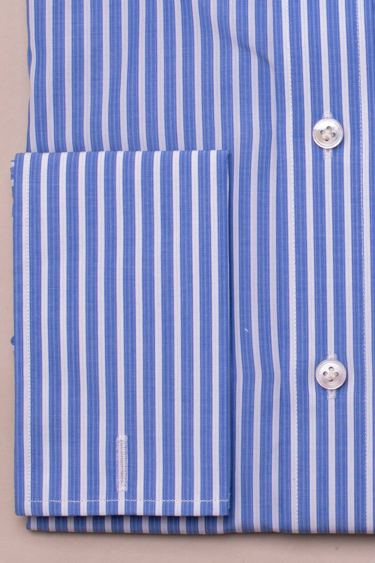 Lightweight Dark Blue Striped Shirt