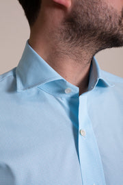 Turquoise Gingham Shirt