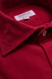 Red Baby Cord Shirt