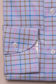 Blue And Pink Country Check Shirt