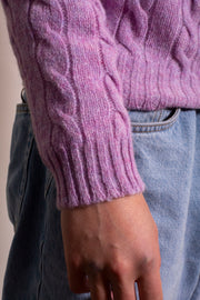 Light Purple Shetland Jumper