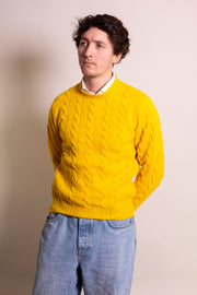 Deep Yellow Shetland Jumper