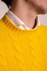 Deep Yellow Shetland Jumper