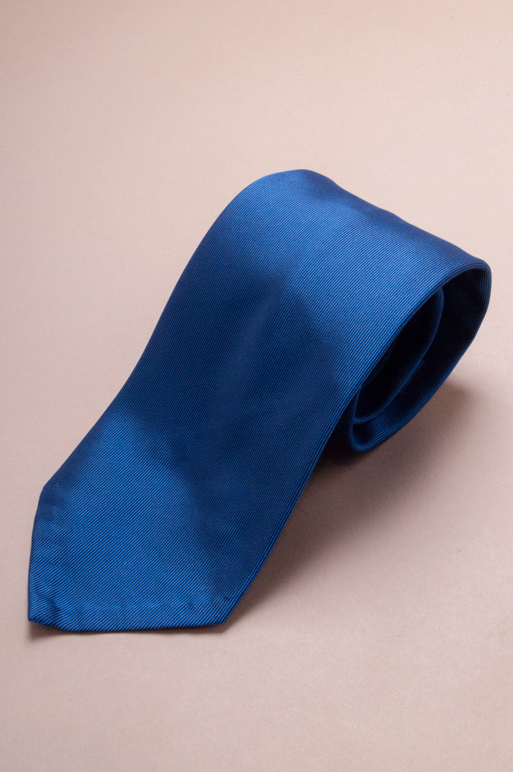 Royal Blue Silk Tie