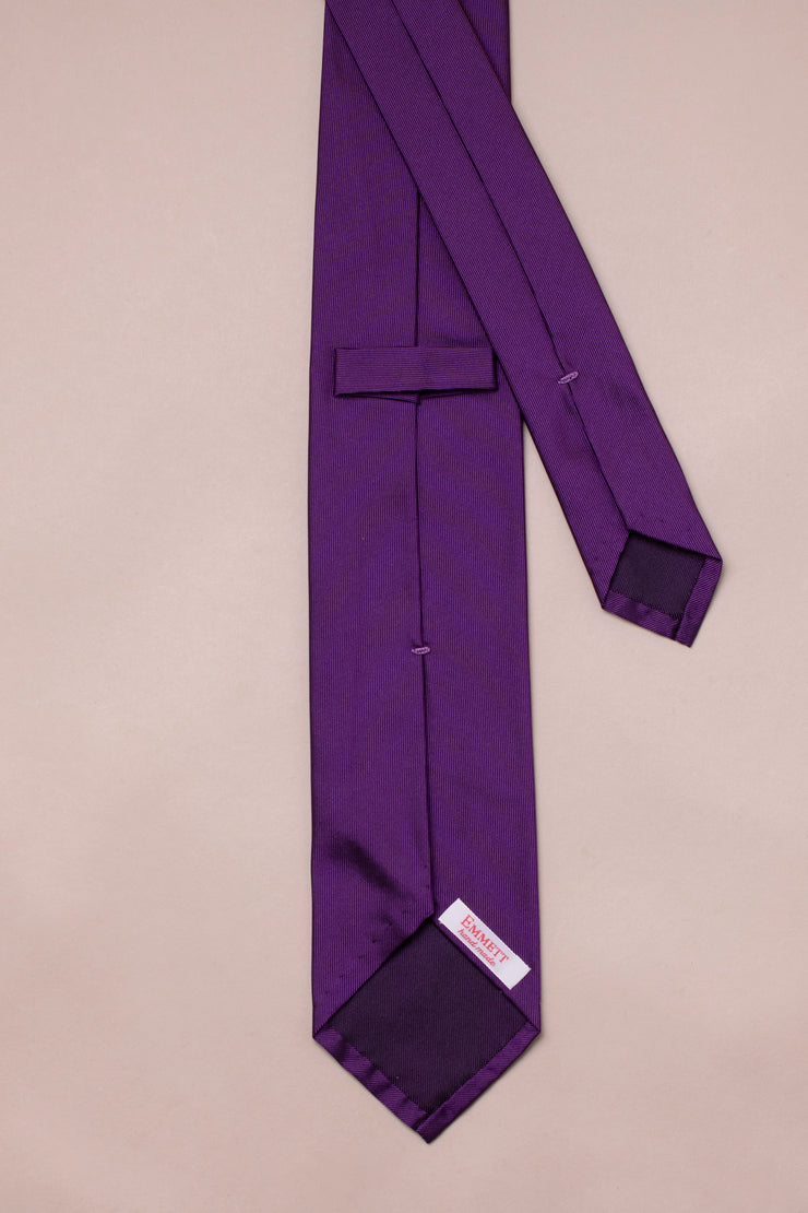 Purple Silk Tie