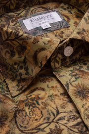 Light Greens Floral Print Shirt