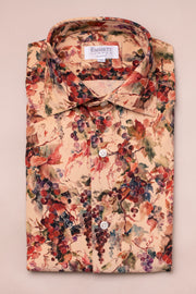 Autumnal Vineyard Print Shirt