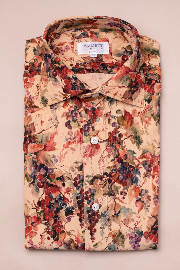 Autumnul Floral Print Shirt