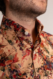 Autumnal Vineyard Print Shirt