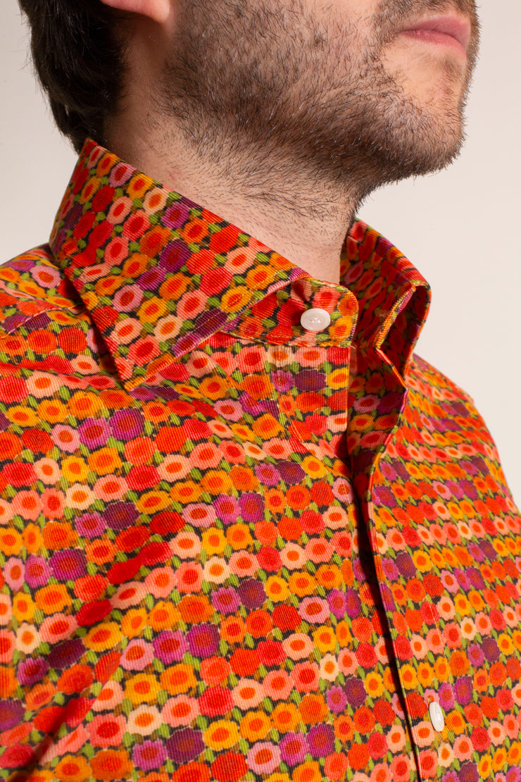 Colourful Floral Design Shirt