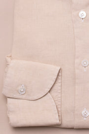 Beige Linen Shirt