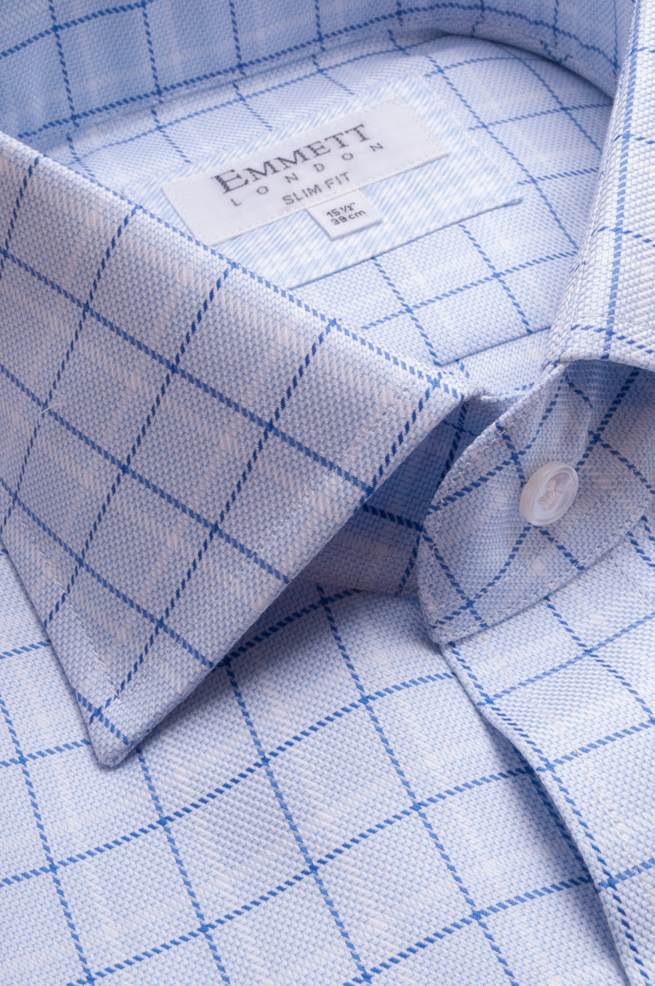 Textured Check Shirt