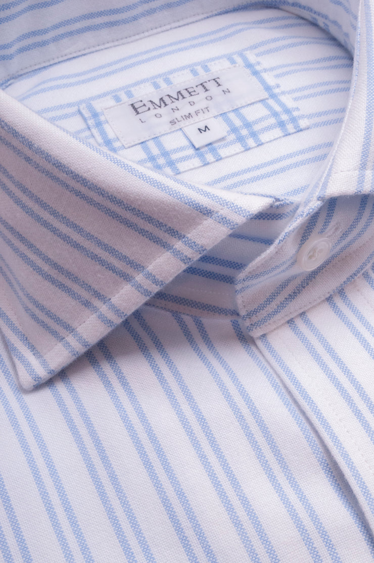 Double Striped Oxford Shirt