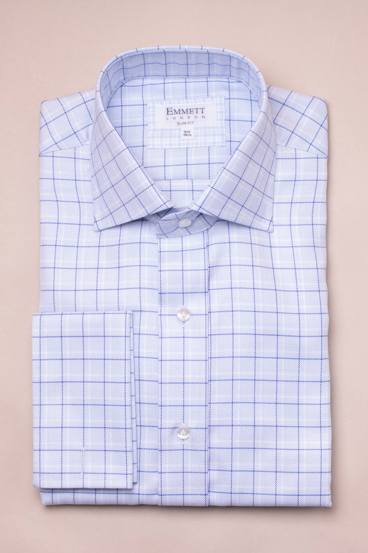 Textured Check Shirt