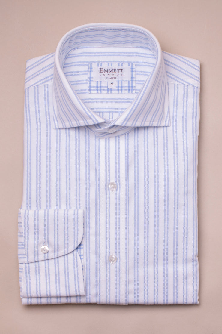 Double Striped Oxford Shirt