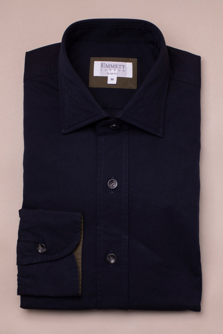 Heavy Navy Shirt