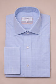 Blue Prince Of Wales Check Shirt