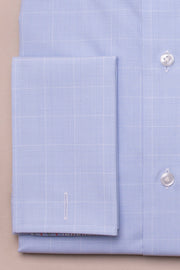 Blue Prince Of Wales Check Shirt