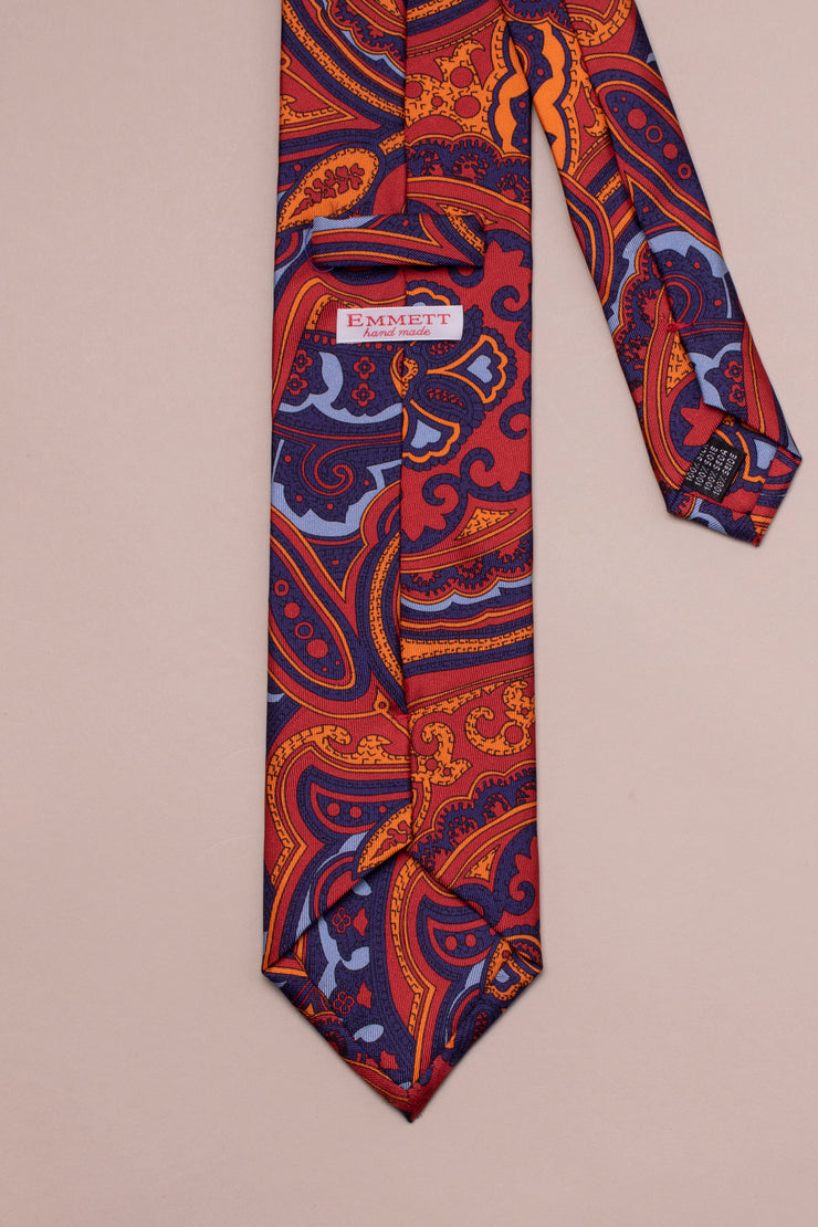 Red Paisley Tie