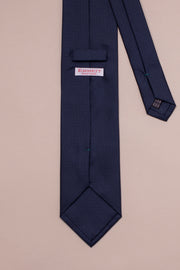 Navy Diamond Tie